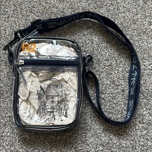 Disney Black and Gray Mini Bag